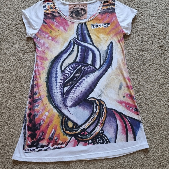 Mini Dress Tunic Cotton XS/S. - Picture 3 of 6